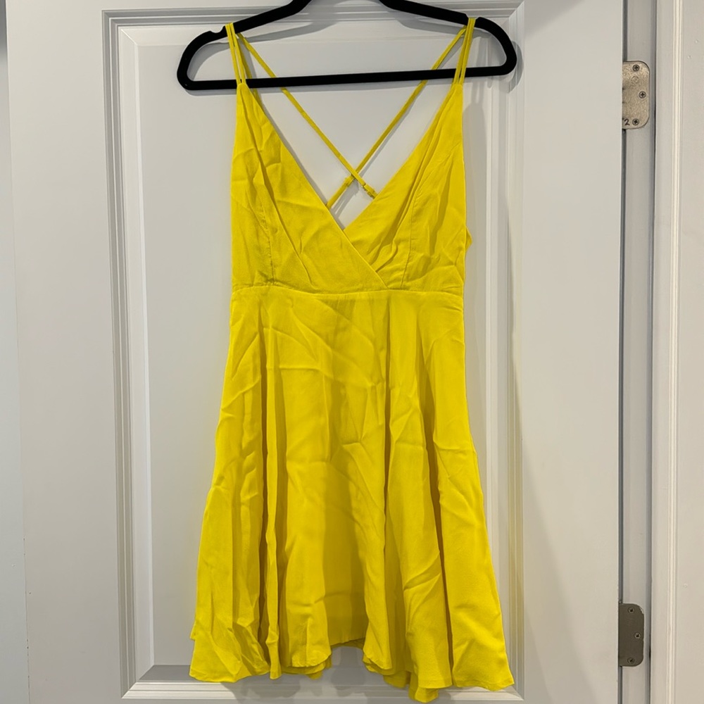 Yellow sun dress